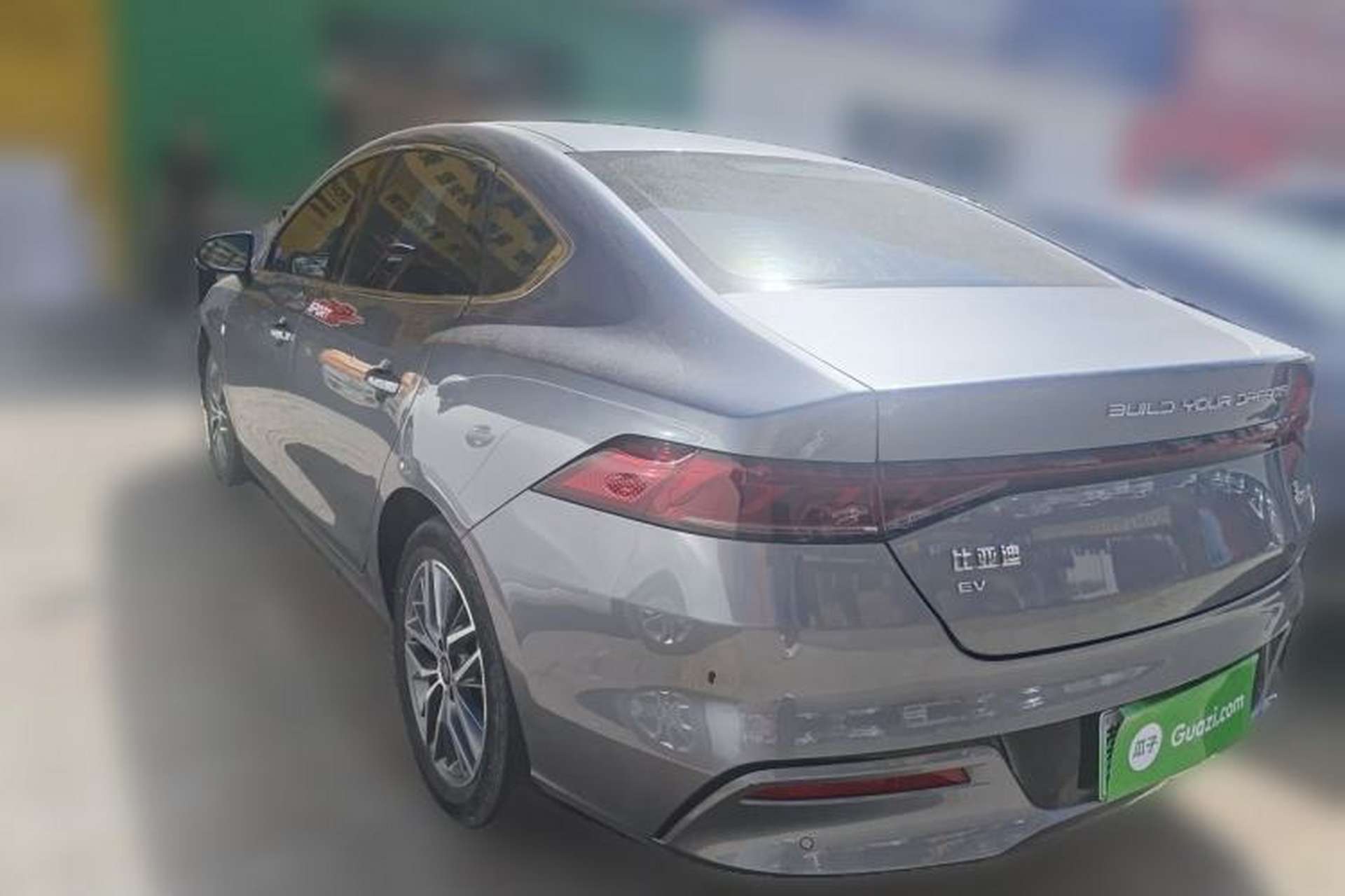 Used BYD Qin PLUS 2024 Honor Edition EV 510KM Leading Model Rear Left 45 Deg