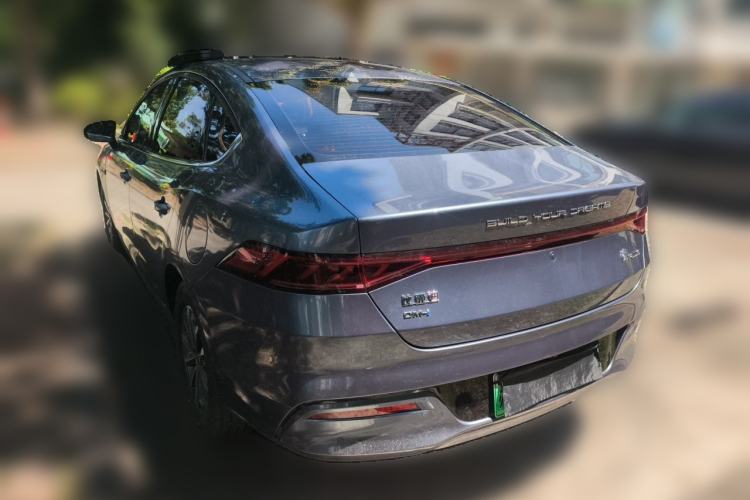 Used BYD Qin PLUS 2024 HONOR Edition DM-i 55KM Leading Model Rear Left 45 Deg