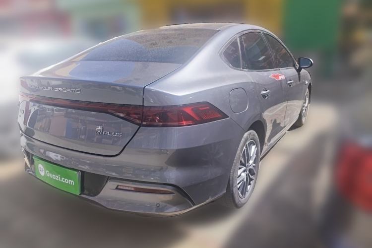 Used BYD Qin PLUS 2024 Honor Edition EV 510KM Leading Model Rear Right 45 Deg