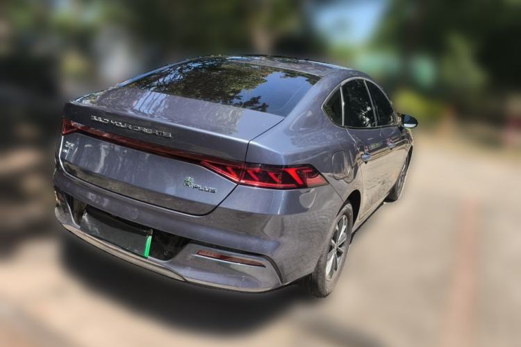 Used BYD Qin PLUS 2024 HONOR Edition DM-i 55KM Leading Model Rear Right 45 Deg