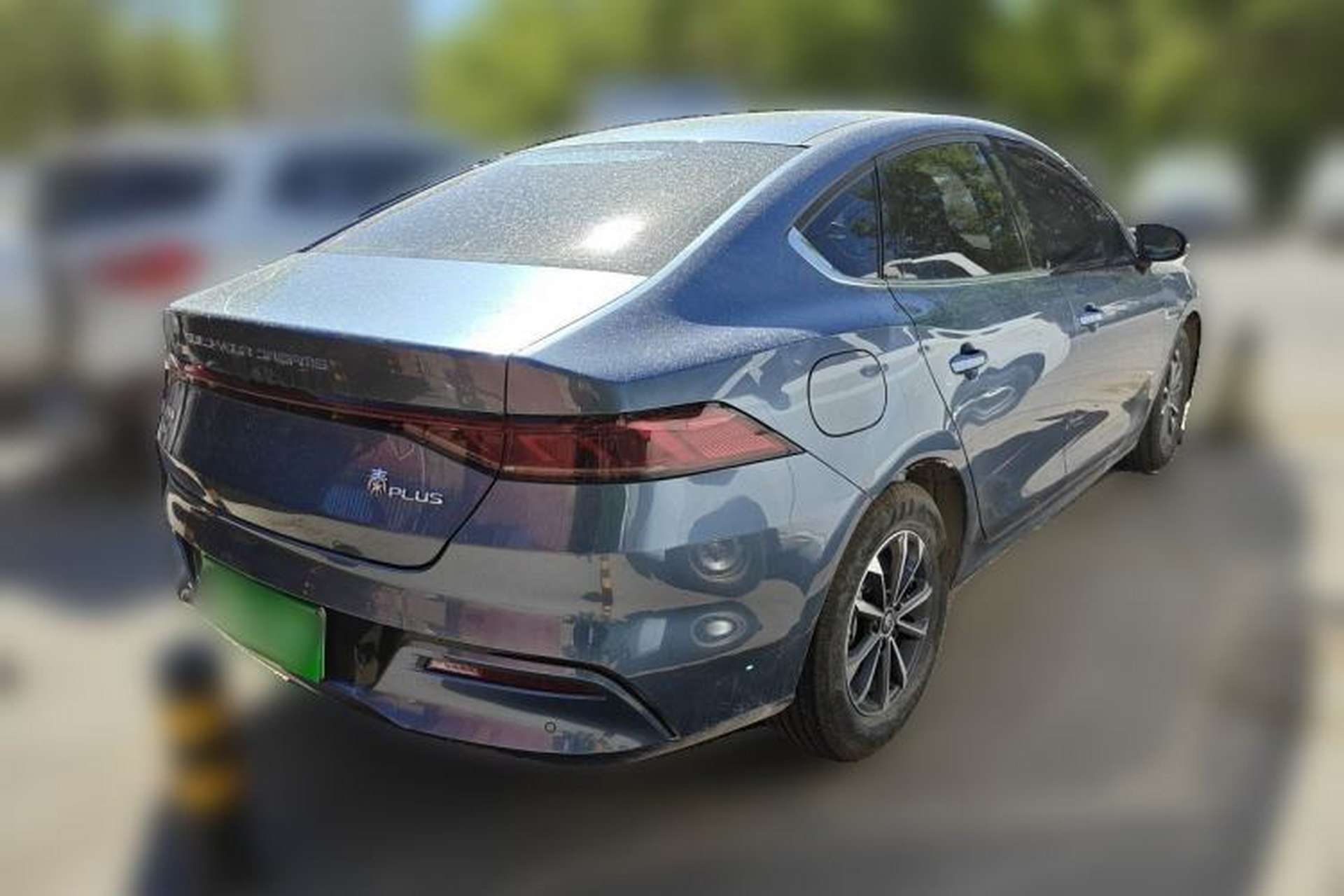 Used BYD Qin PLUS 2024 HONOR Edition DM-i 55KM Leading Model Rear Right 45 Deg