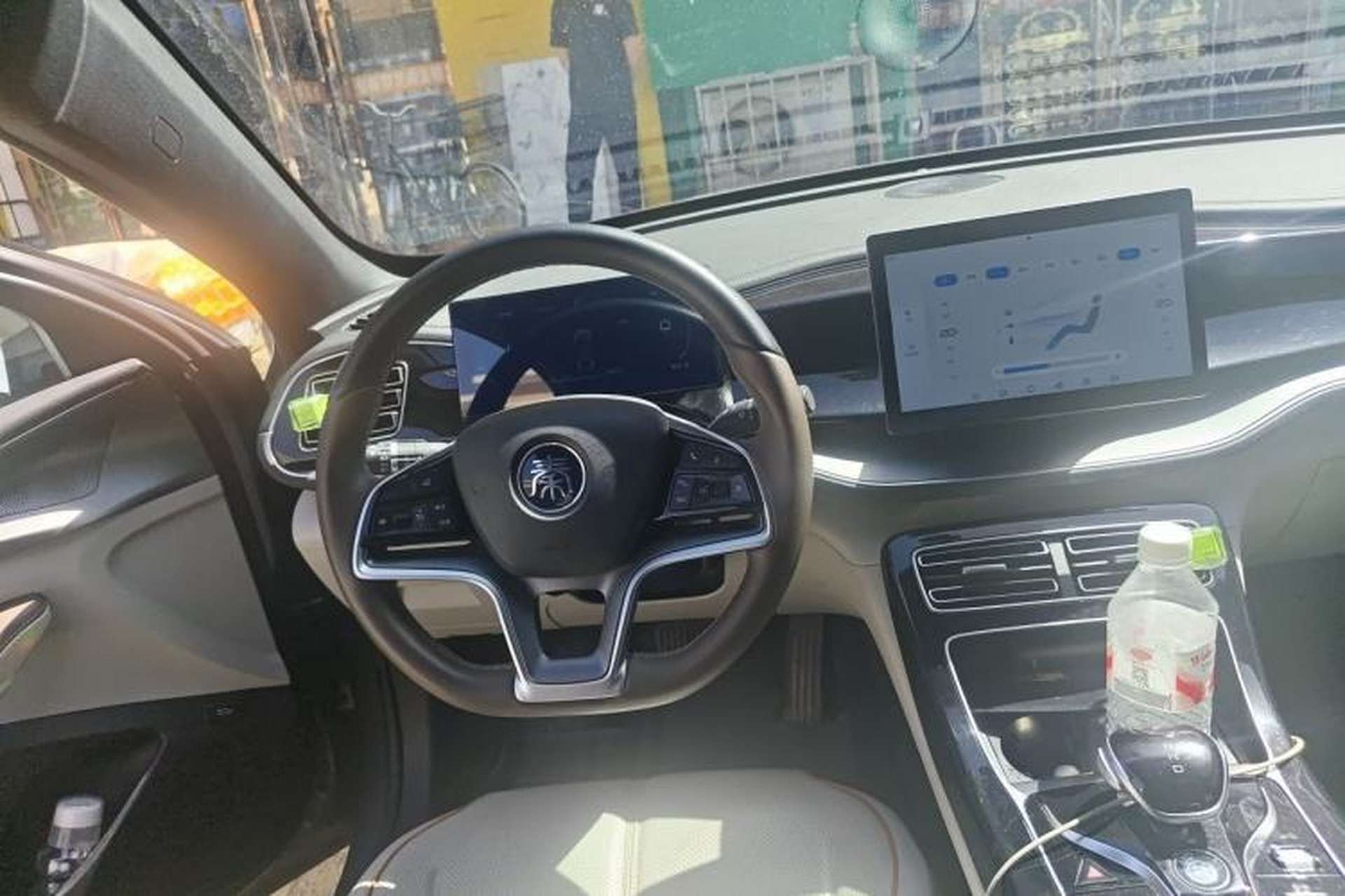 Used BYD Qin PLUS 2024 Honor Edition EV 510KM Leading Model Steering Wheel