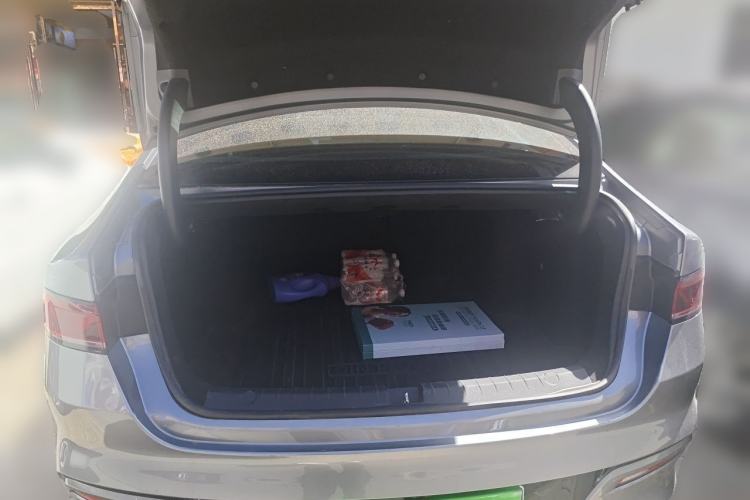 Used BYD Qin PLUS 2024 Honor Edition EV 510KM Leading Model Trunk