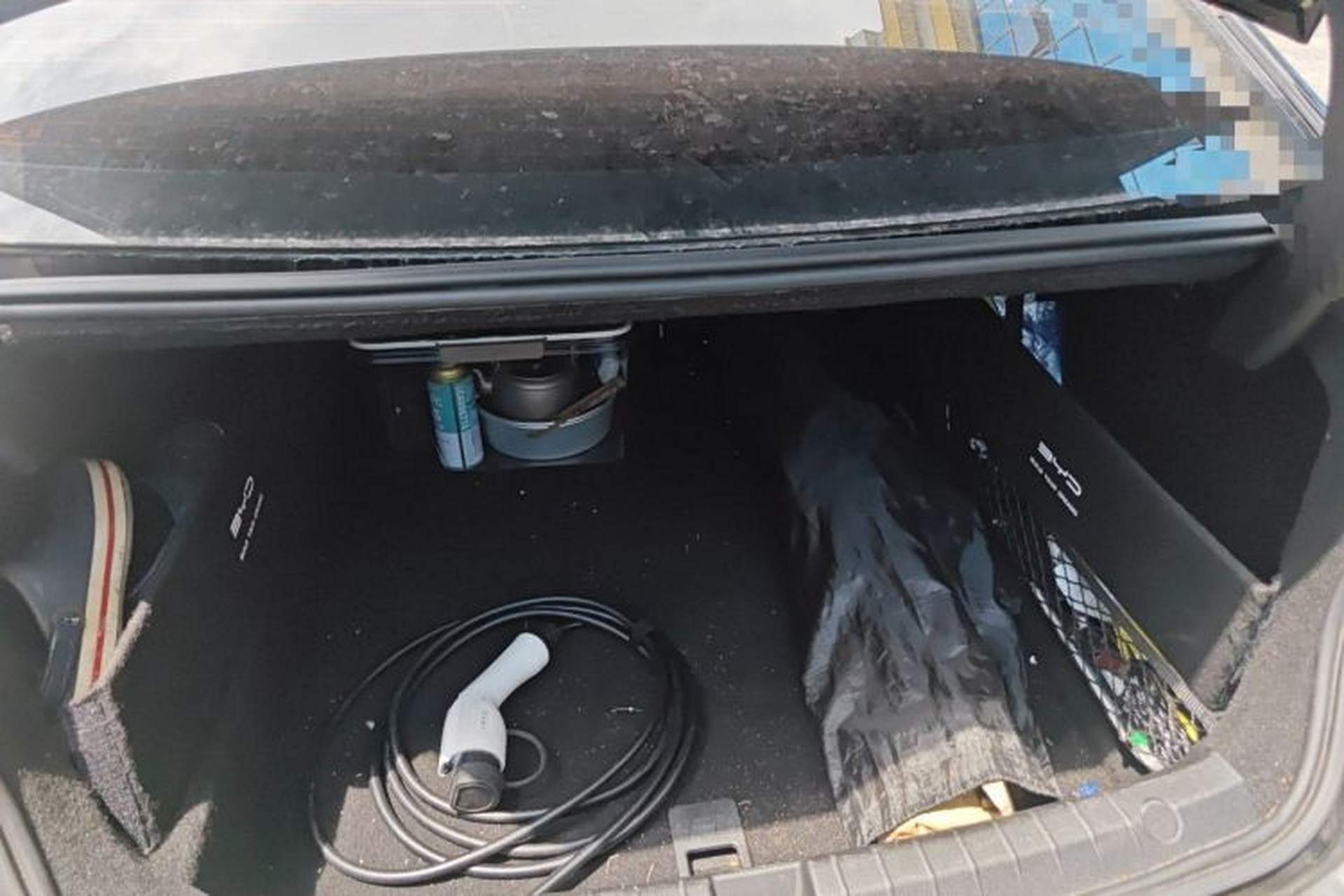 Used BYD Qin PLUS 2024 HONOR Edition DM-i 55KM Leading Model Trunk