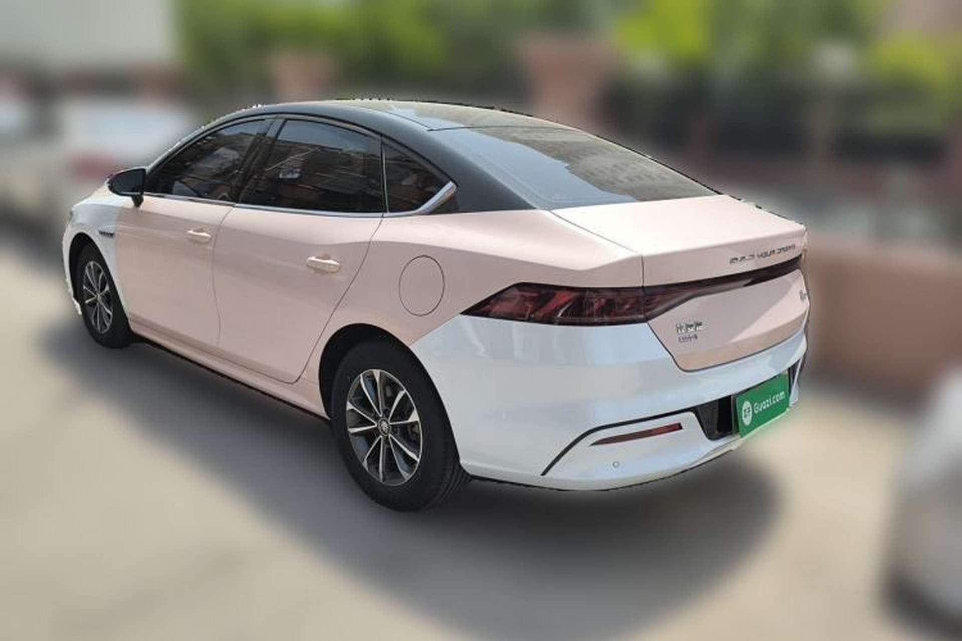 Used BYD Qin PLUS 2024 HONOR Edition DM-i 55KM Leading Model Rear Left 45 Deg