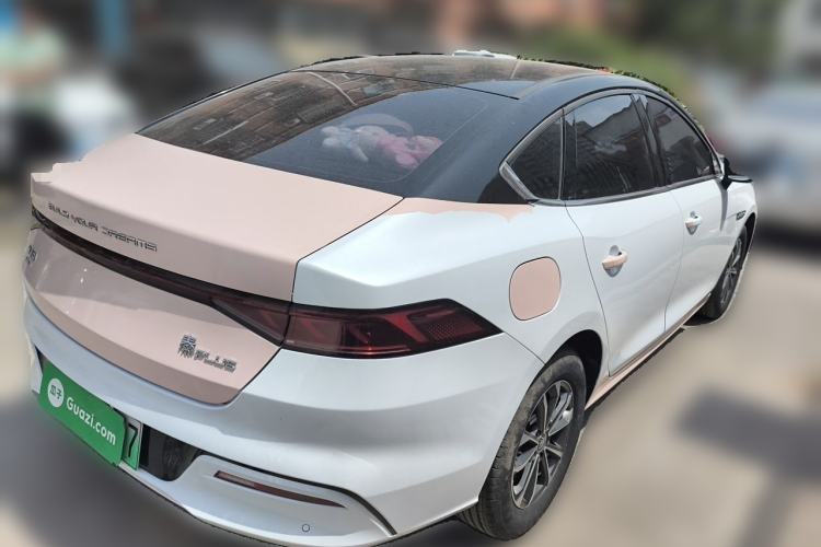 Used BYD Qin PLUS 2024 HONOR Edition DM-i 55KM Leading Model Rear Right 45 Deg