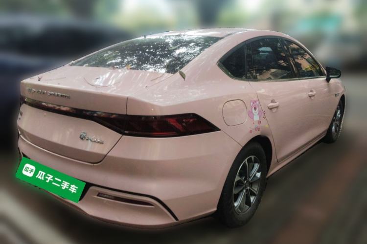 Used BYD Qin PLUS 2024 HONOR Edition DM-i 55KM Leading Model Rear Right 45 Deg