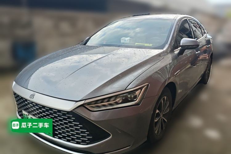Used BYD Qin PLUS 2024 HONOR Edition DM-i 55KM Leading Model Guazi used car, China used car export, Used car for sale, Used BYD cars, Cheapest cars for sale