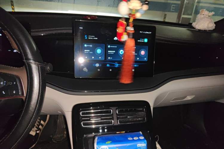 Used BYD Qin PLUS 2024 HONOR Edition DM-i 55KM Leading Model Audio And AC Panel