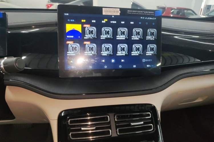 Used BYD Qin PLUS 2024 HONOR Edition DM-i 55KM Leading Model Audio And AC Panel