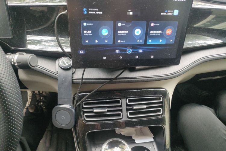 Used BYD Qin PLUS 2024 HONOR Edition DM-i 55KM Leading Model Audio And AC Panel