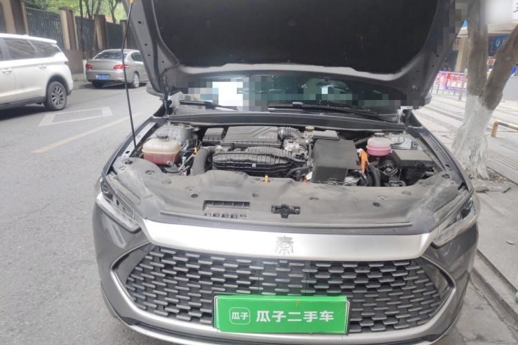 Used BYD Qin PLUS 2024 HONOR Edition DM-i 55KM Leading Model Engine Bay