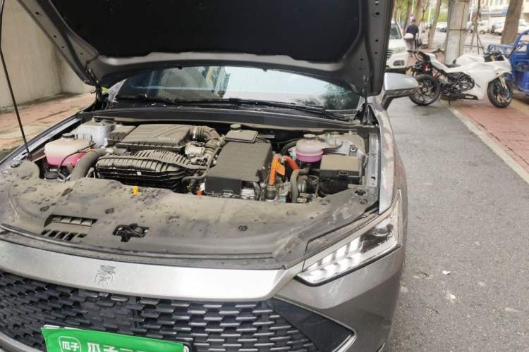 Used BYD Qin PLUS 2024 HONOR Edition DM-i 55KM Leading Model Engine Bay Left