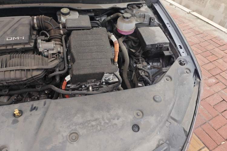 Used BYD Qin PLUS 2024 HONOR Edition DM-i 55KM Leading Model Engine Bay Left