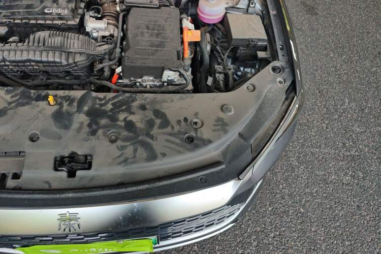 Used BYD Qin PLUS 2024 HONOR Edition DM-i 55KM Leading Model Engine Bay Left