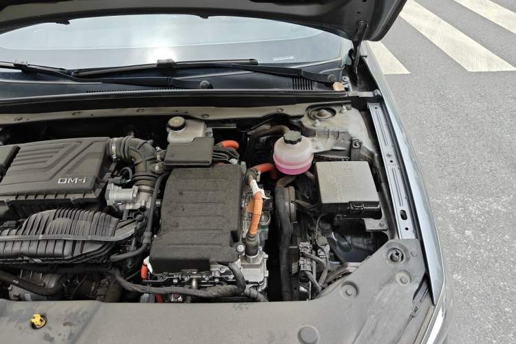 Used BYD Qin PLUS 2024 HONOR Edition DM-i 55KM Leading Model Engine Bay Left