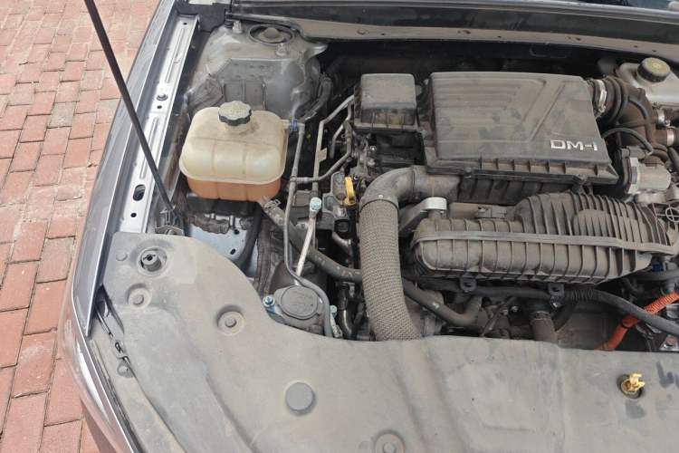 Used BYD Qin PLUS 2024 HONOR Edition DM-i 55KM Leading Model Engine Bay Right