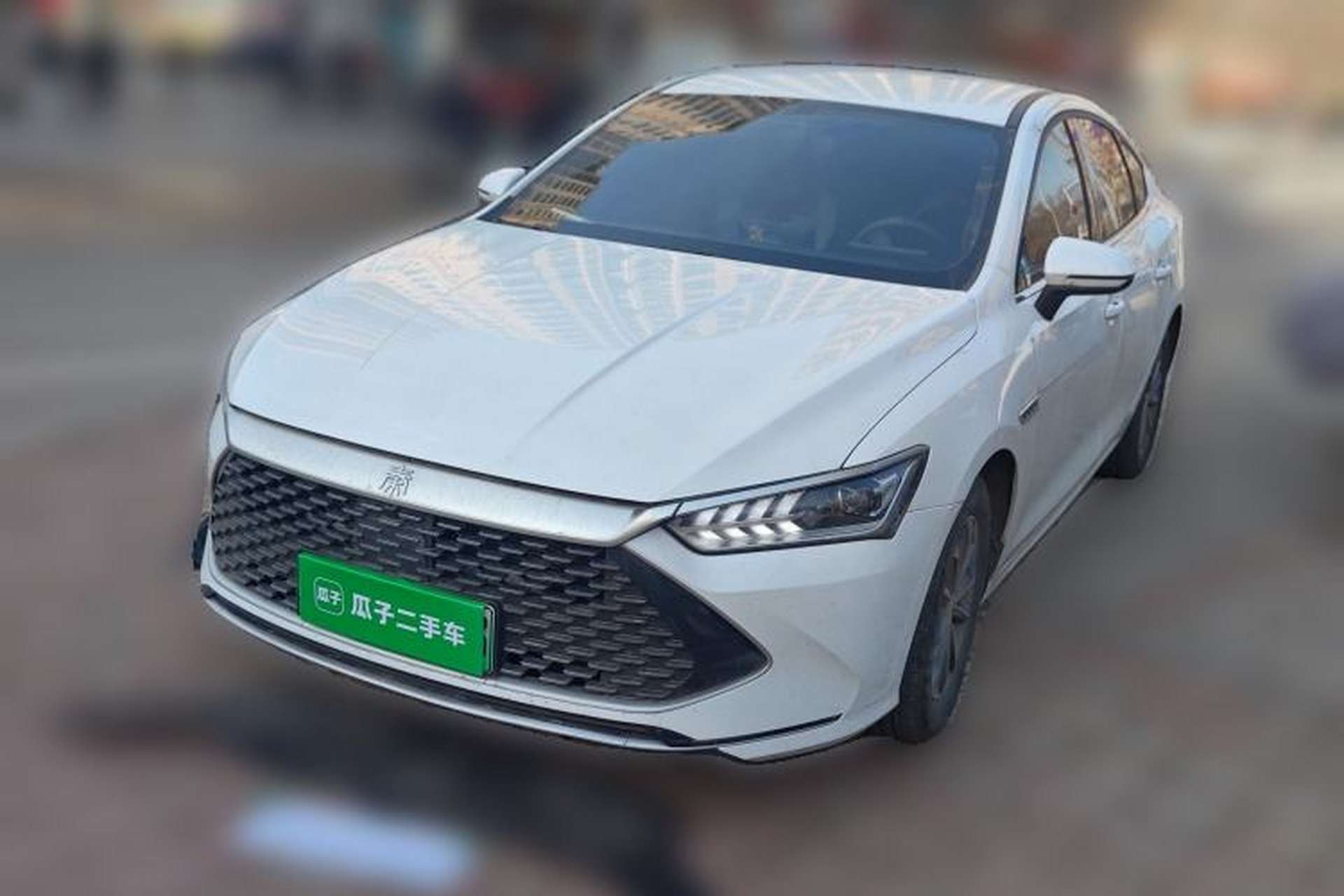 Used BYD Qin PLUS 2024 HONOR Edition DM-i 55KM Leading Model Front Left 45 Deg
