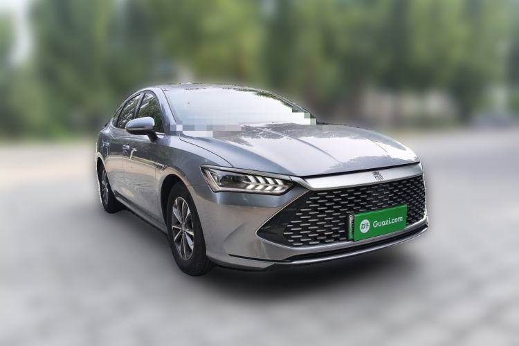 Used BYD Qin PLUS 2024 HONOR Edition DM-i 55KM Leading Model Front Right 45 Deg
