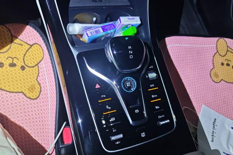 Used BYD Qin PLUS 2024 HONOR Edition DM-i 120KM Excellence Model Gear Lever