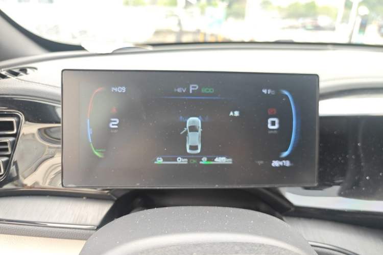Used BYD Qin PLUS 2024 HONOR Edition DM-i 55KM Leading Model Instrument Cluster