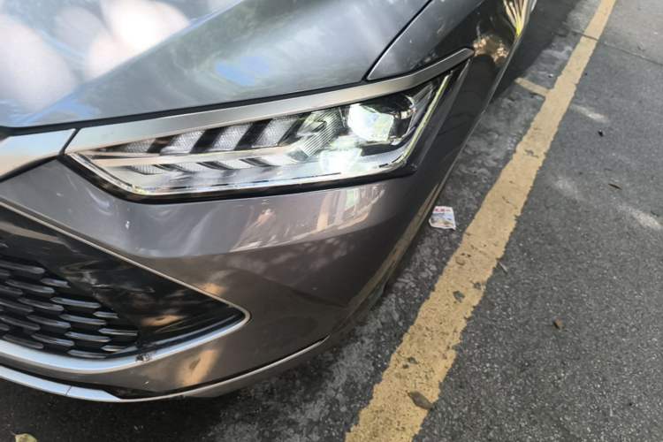 Used BYD Qin PLUS 2024 HONOR Edition DM-i 55KM Leading Model Left Front Headlight