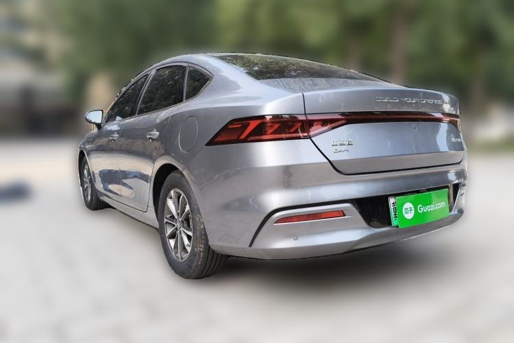 Used BYD Qin PLUS 2024 HONOR Edition DM-i 55KM Leading Model Rear Left 45 Deg