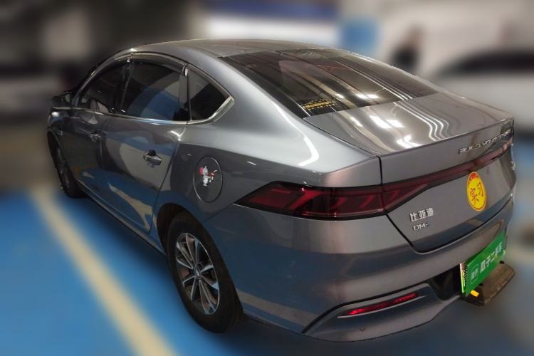 Used BYD Qin PLUS 2024 HONOR Edition DM-i 55KM Leading Model Rear Left 45 Deg