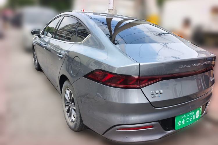Used BYD Qin PLUS 2024 HONOR Edition DM-i 55KM Leading Model Rear Left 45 Deg