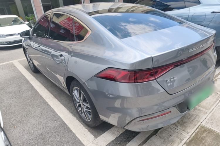 Used BYD Qin PLUS 2024 Honor Edition EV 510KM Leading Model Rear Left 45 Deg