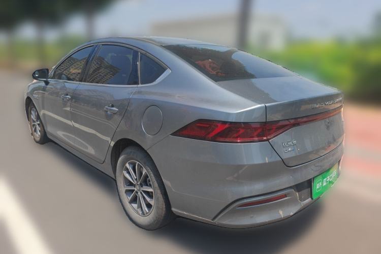 Used BYD Qin PLUS 2024 HONOR Edition DM-i 55KM Leading Model Rear Left 45 Deg
