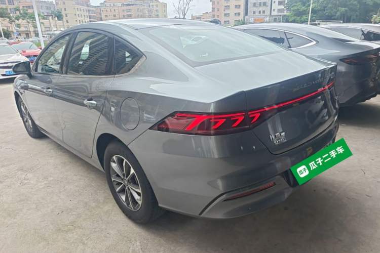 Used BYD Qin PLUS 2024 HONOR Edition DM-i 55KM Leading Model Rear Left 45 Deg