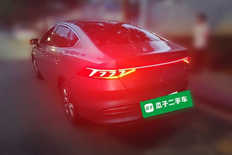Used BYD Qin PLUS 2024 Honor Edition EV 420KM Beyond Model Rear Left 45 Deg