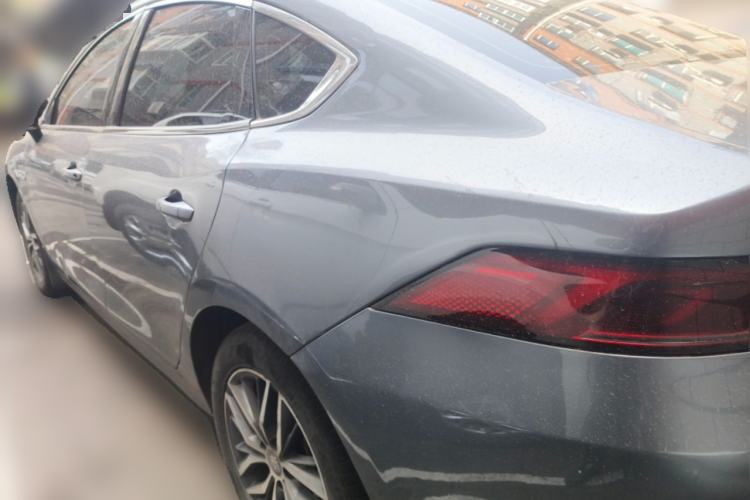 Used BYD Qin PLUS 2024 Honor Edition EV 420KM Leading Model Rear Left 45 Deg