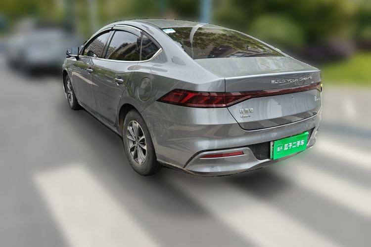 Used BYD Qin PLUS 2024 HONOR Edition DM-i 55KM Leading Model Rear Left 45 Deg
