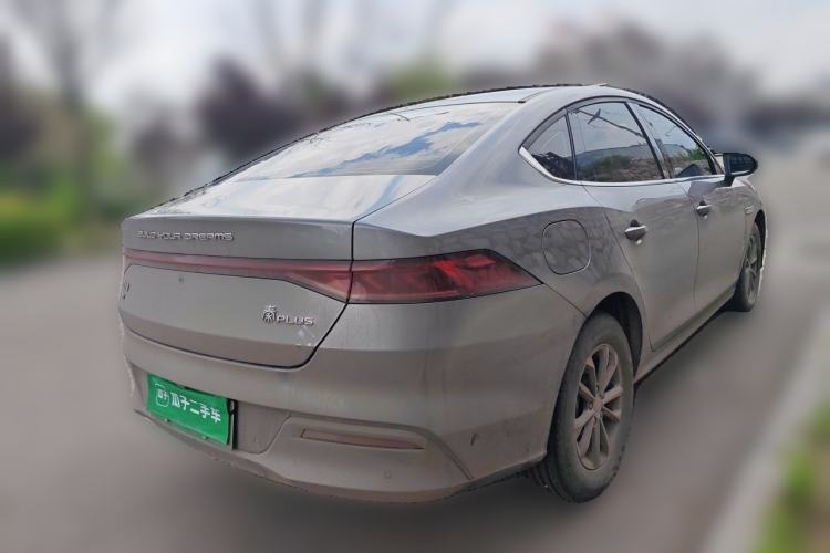 Used BYD Qin PLUS 2024 HONOR Edition DM-i 55KM Leading Model Rear Right 45 Deg
