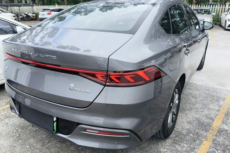 Used BYD Qin PLUS 2024 HONOR Edition DM-i 55KM Leading Model Rear Right 45 Deg