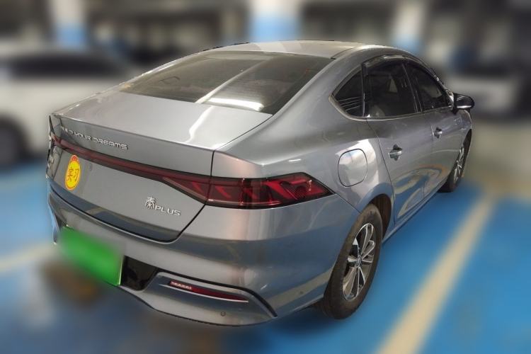 Used BYD Qin PLUS 2024 HONOR Edition DM-i 55KM Leading Model Rear Right 45 Deg