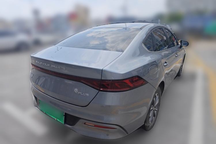 Used BYD Qin PLUS 2024 HONOR Edition DM-i 55KM Leading Model Rear Right 45 Deg