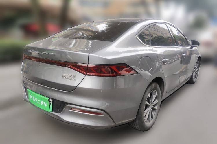 Used BYD Qin PLUS 2024 HONOR Edition DM-i 55KM Leading Model Rear Right 45 Deg