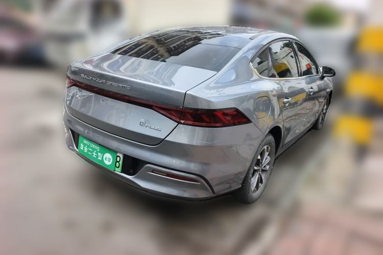 Used BYD Qin PLUS 2024 HONOR Edition DM-i 55KM Leading Model Rear Right 45 Deg