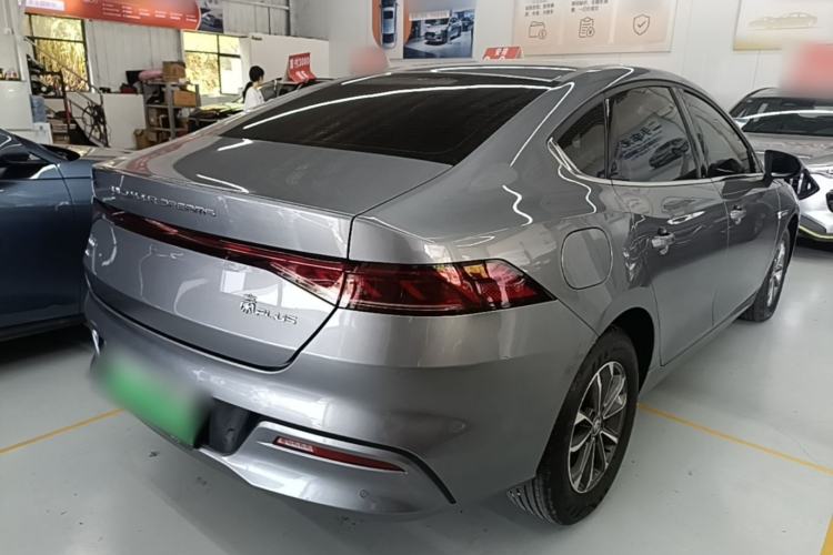 Used BYD Qin PLUS 2024 HONOR Edition DM-i 55KM Leading Model Rear Right 45 Deg