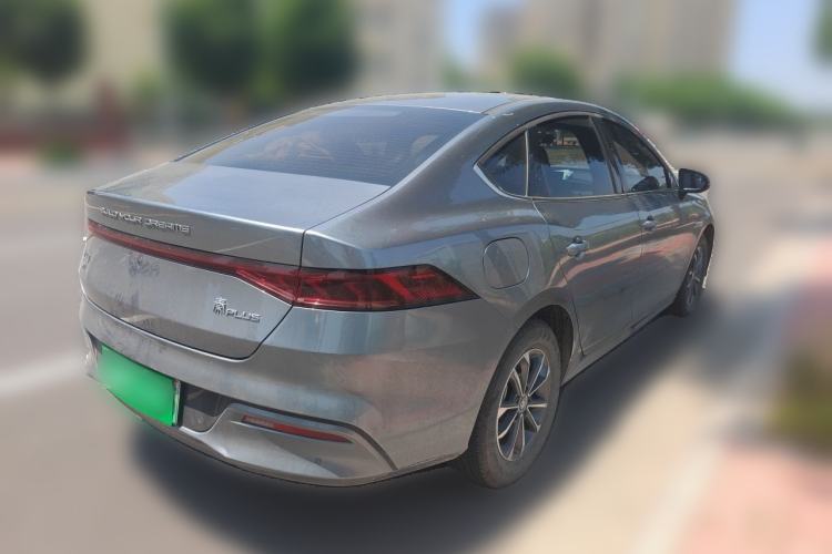 Used BYD Qin PLUS 2024 HONOR Edition DM-i 55KM Leading Model Rear Right 45 Deg