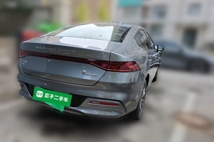 Used BYD Qin PLUS 2024 HONOR Edition DM-i 55KM Leading Model Rear Right 45 Deg