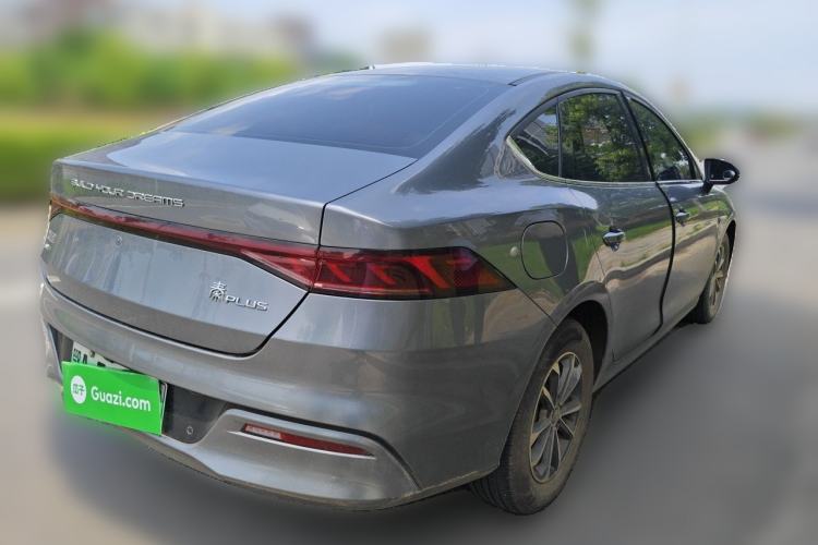 Used BYD Qin PLUS 2024 HONOR Edition DM-i 55KM Leading Model Rear Right 45 Deg