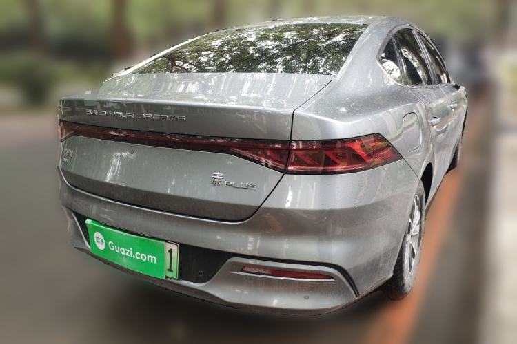 Used BYD Qin PLUS 2024 HONOR Edition DM-i 55KM Leading Model Rear Right 45 Deg