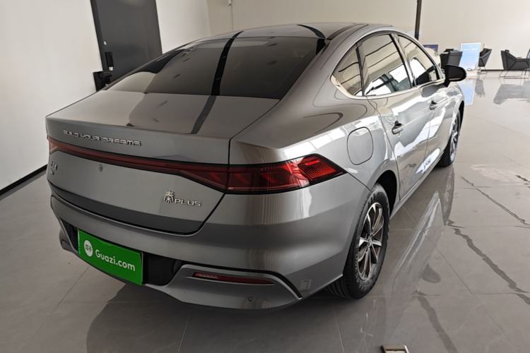 Used BYD Qin PLUS 2024 HONOR Edition DM-i 55KM Leading Model Rear Right 45 Deg
