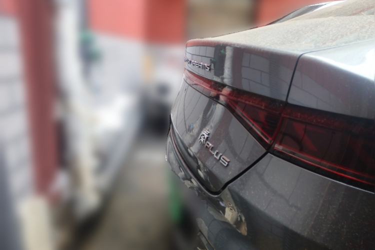 Used BYD Qin PLUS 2024 Honor Edition EV 420KM Leading Model Rear