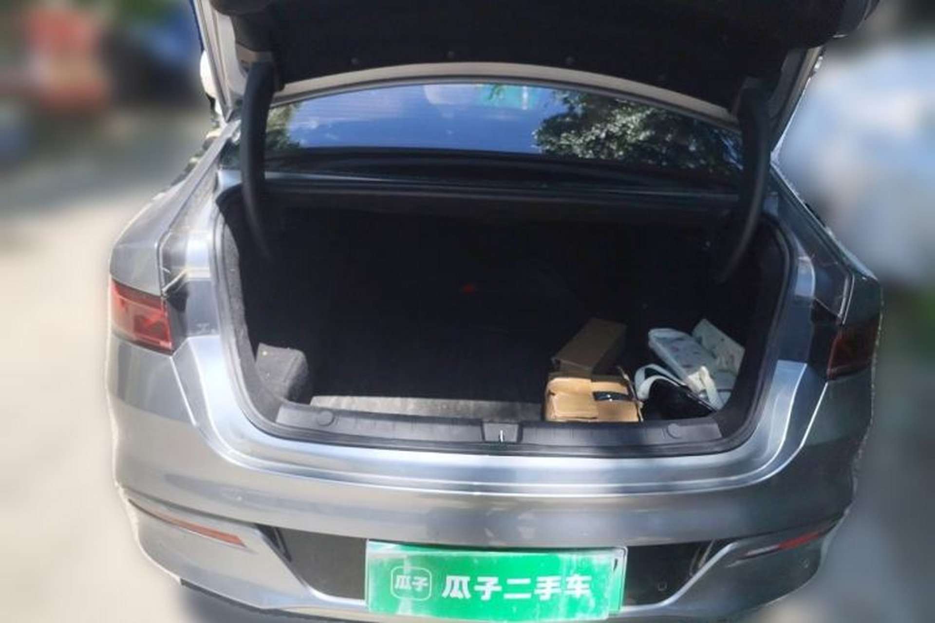 Used BYD Qin PLUS 2024 HONOR Edition DM-i 55KM Leading Model Trunk