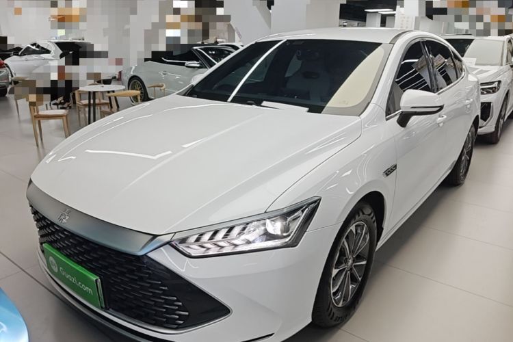 Used BYD Qin PLUS 2024 HONOR Edition DM-i 55KM Leading Model Guazi used car, China used car export, Used car for sale, Used BYD cars, Cheapest cars for sale